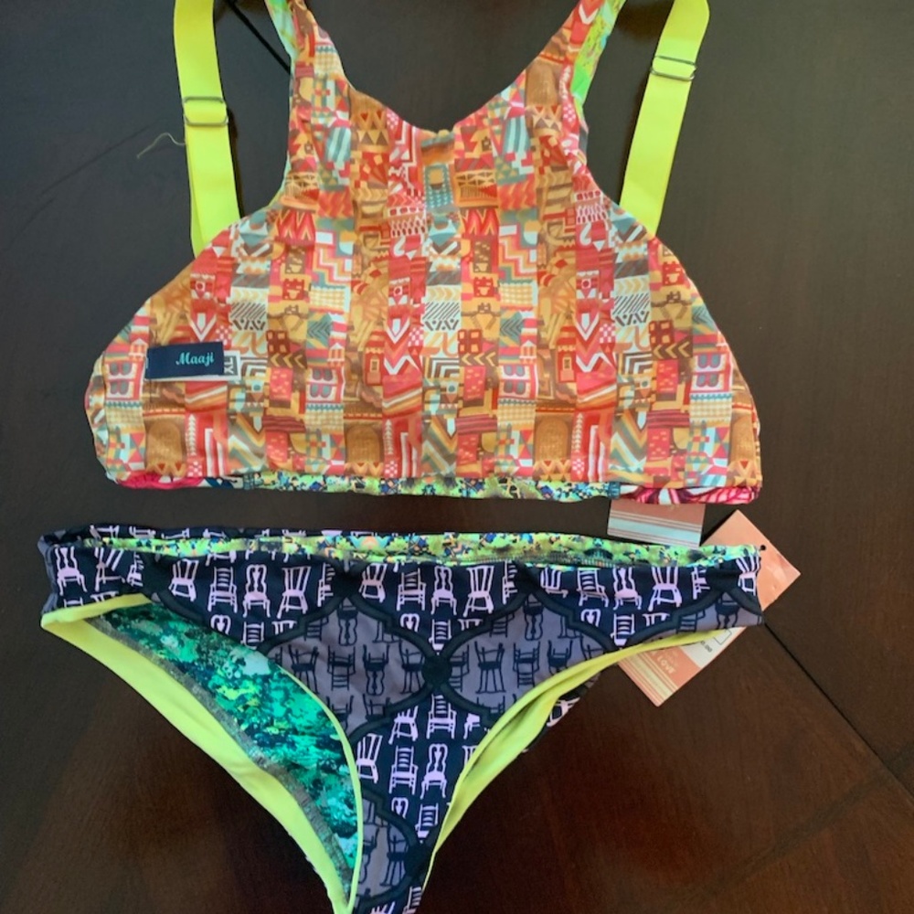 Royal Rider Abstract Bikini Reversible - Picture 5 of 6